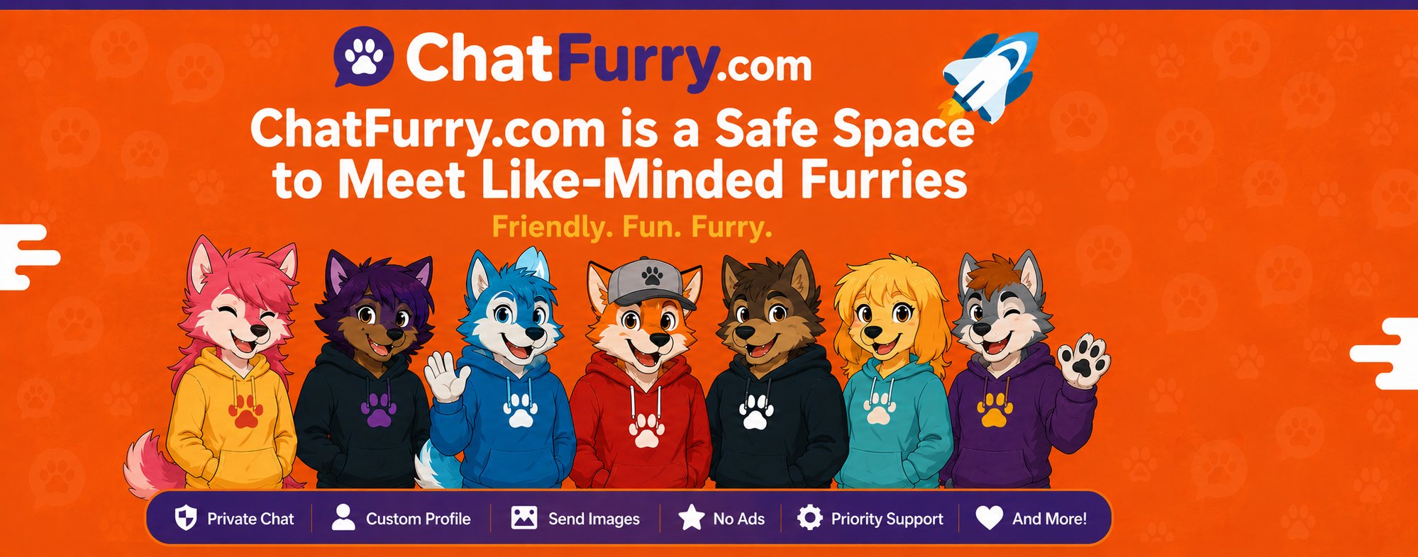 ChatFurry — Safe Space to Meet Like-Minded Furries